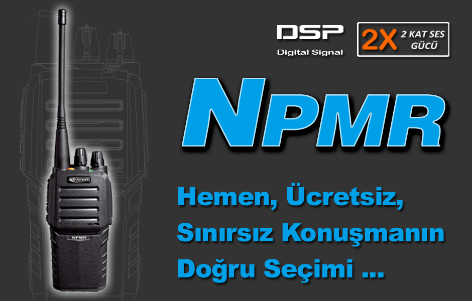 NPMR Lisanssız El Telsizi